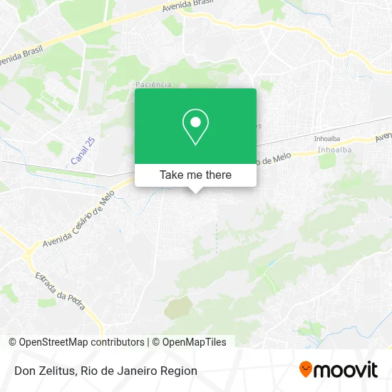 Don Zelitus map