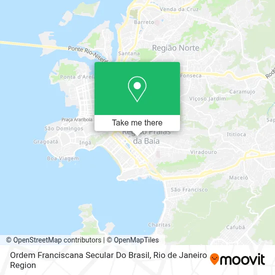 Ordem Franciscana Secular Do Brasil map