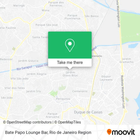 Bate Papo Lounge Bar map