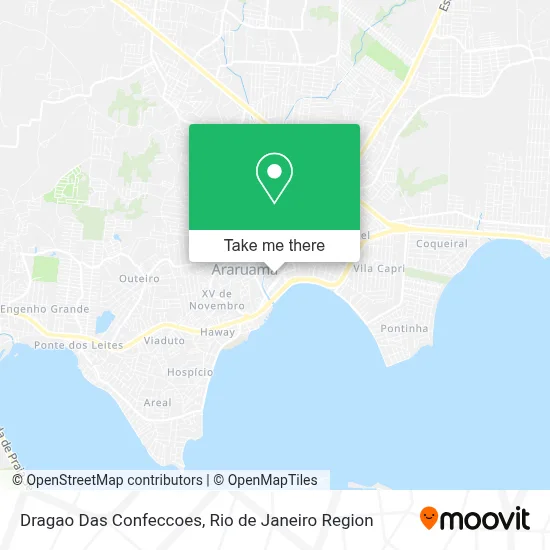 Dragao Das Confeccoes map