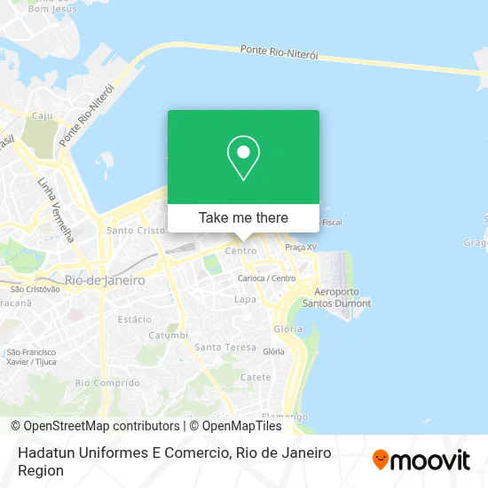 Hadatun Uniformes E Comercio map