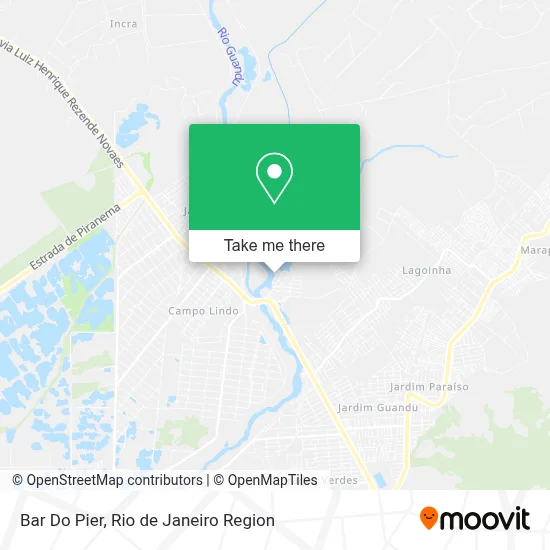 Bar Do Pier map