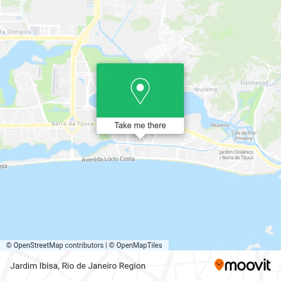 Jardim Ibisa map