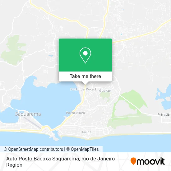 Auto Posto Bacaxa Saquarema map