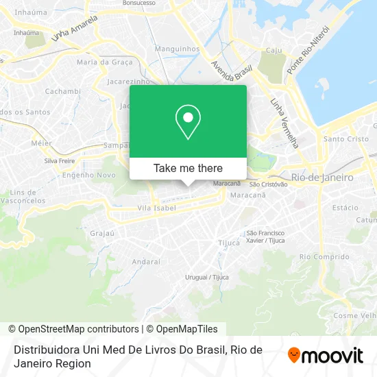 Distribuidora Uni Med De Livros Do Brasil map