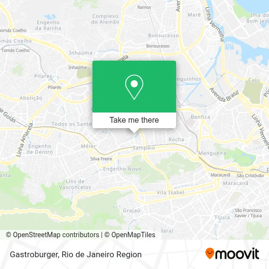 Gastroburger map