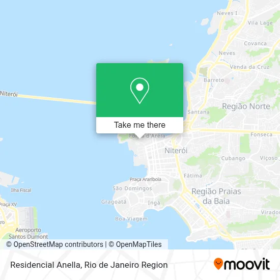 Residencial Anella map