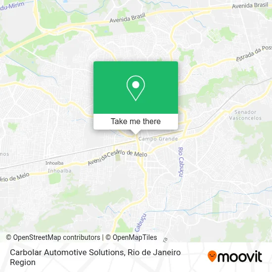 Carbolar Automotive Solutions map