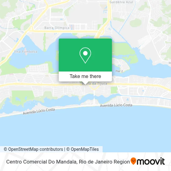 Centro Comercial Do Mandala map