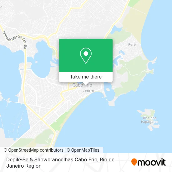 Depile-Se & Showbrancelhas Cabo Frio map
