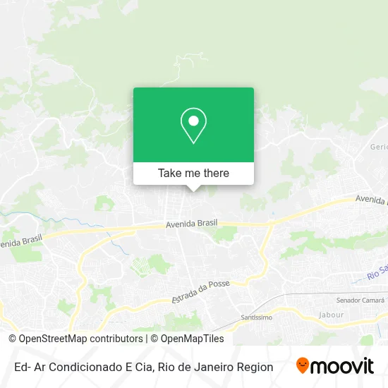 Ed- Ar Condicionado E Cia map
