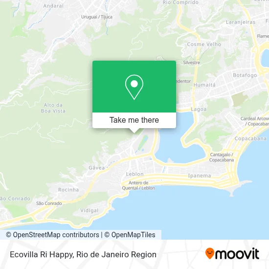 Ecovilla Ri Happy map
