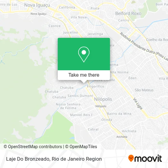 Laje Do Bronzeado map