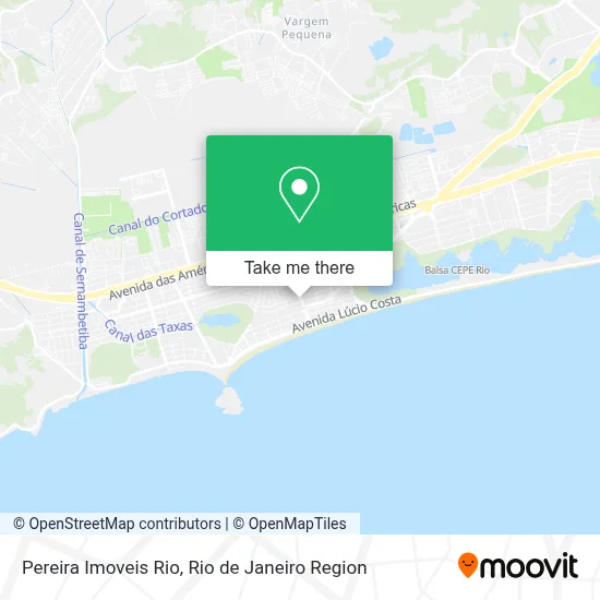 Pereira Imoveis Rio map