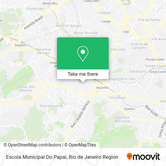 Escola Municipal Do Papai map