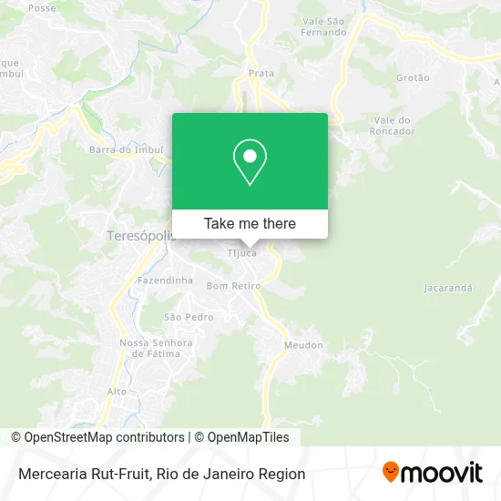 Mercearia Rut-Fruit map