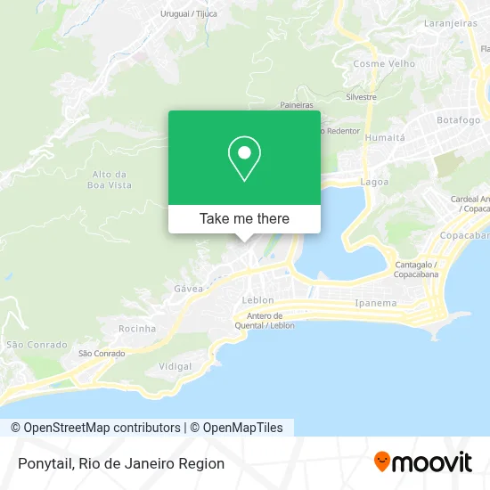 Ponytail map
