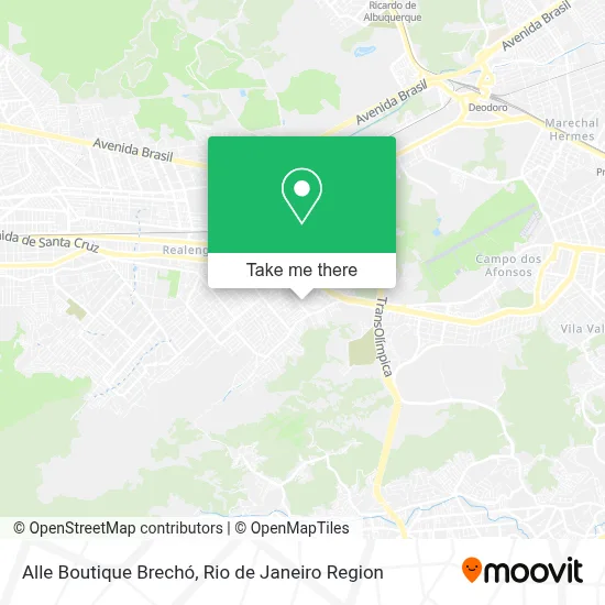 Alle Boutique Brechó map