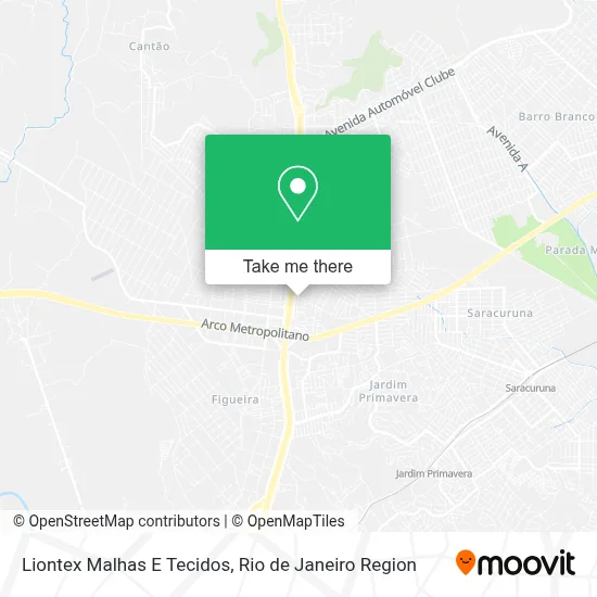 Liontex Malhas E Tecidos map