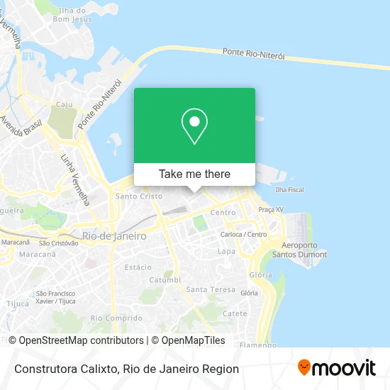 Construtora Calixto map