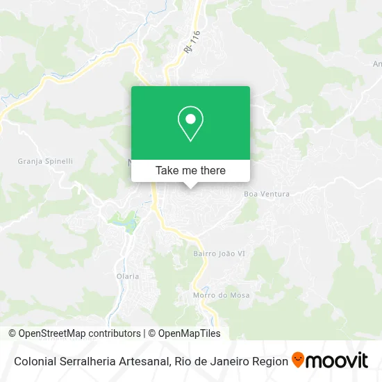 Colonial Serralheria Artesanal map