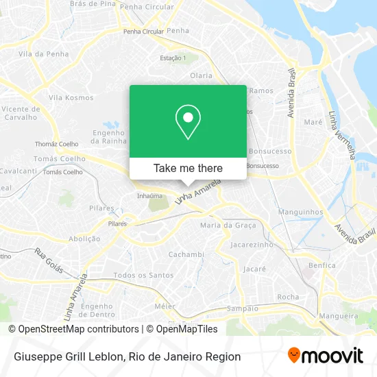 Giuseppe Grill Leblon map