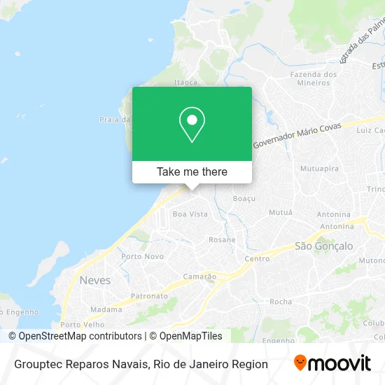 Grouptec Reparos Navais map