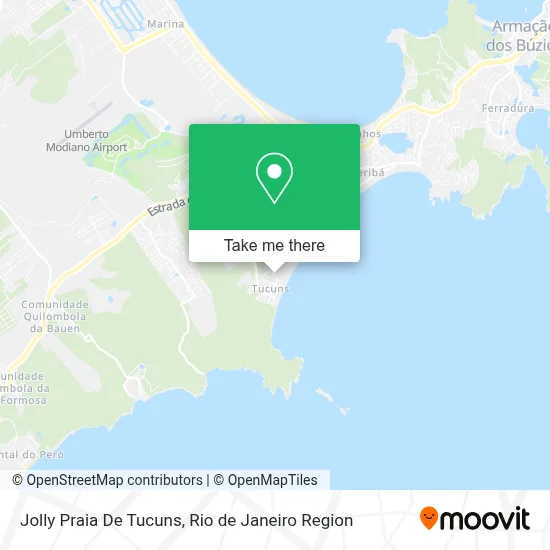 Jolly Praia De Tucuns map