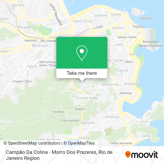 Campão Da Colina - Morro Dos Prazeres map