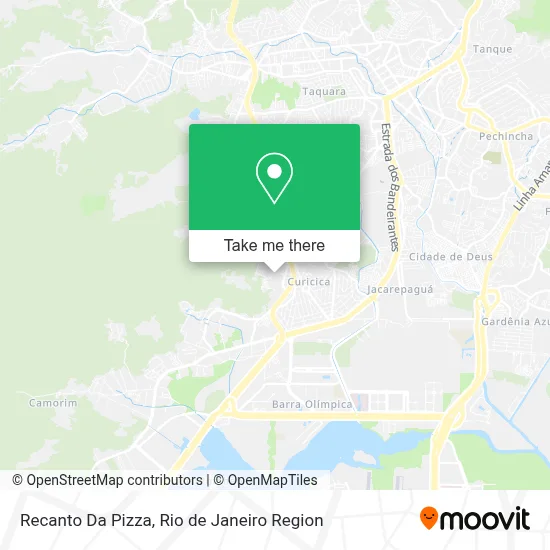 Recanto Da Pizza map
