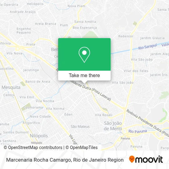 Marcenaria Rocha Camargo map