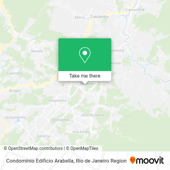 Condomínio Edifício Arabella map