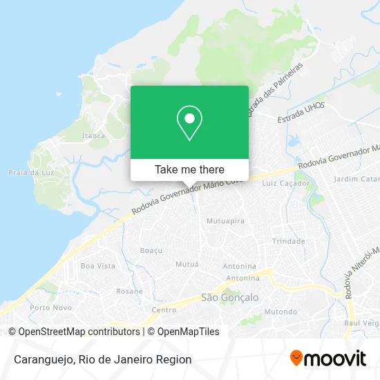 Caranguejo map