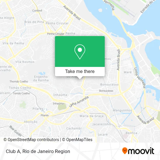 Club A map