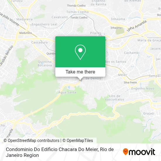 Condominio Do Edificio Chacara Do Meier map