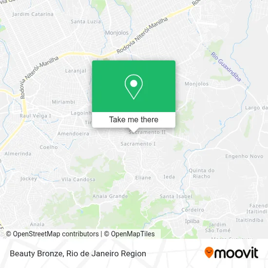 Beauty Bronze map