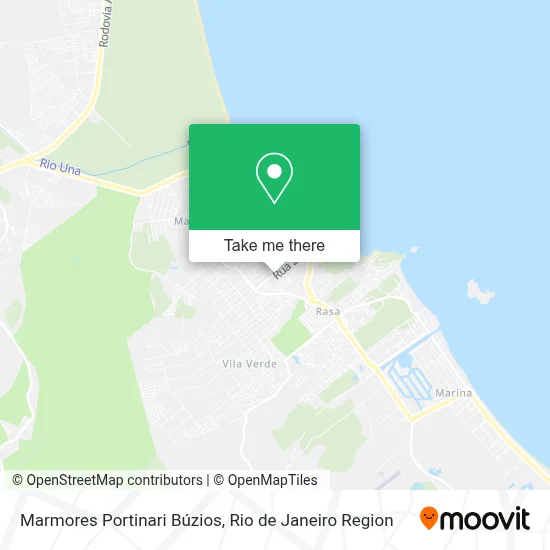 Marmores Portinari Búzios map
