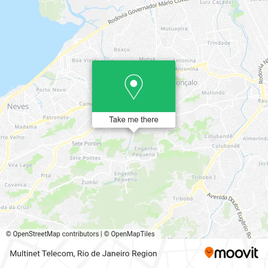 Multinet Telecom map