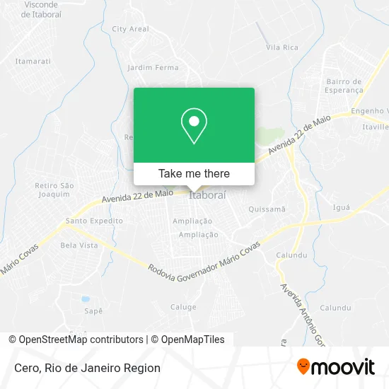 Cero map