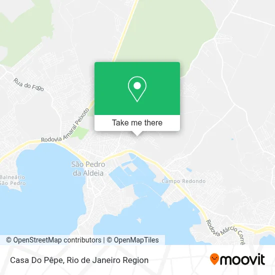 Casa Do Pêpe map