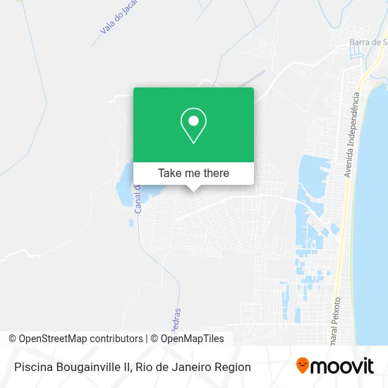 Piscina Bougainville II map