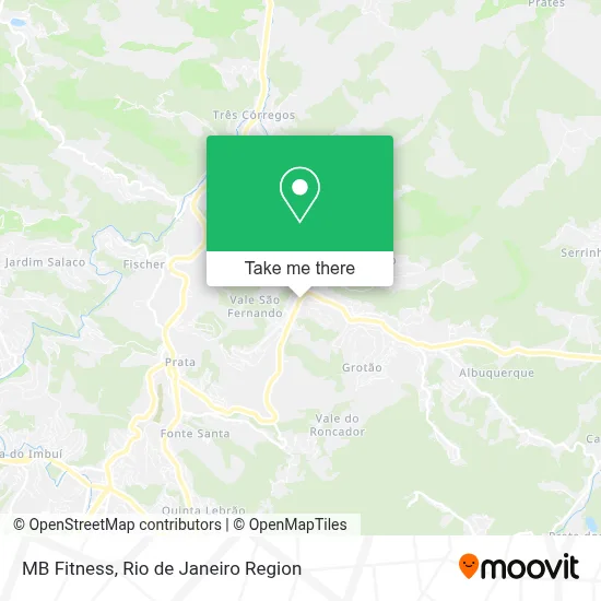MB Fitness map