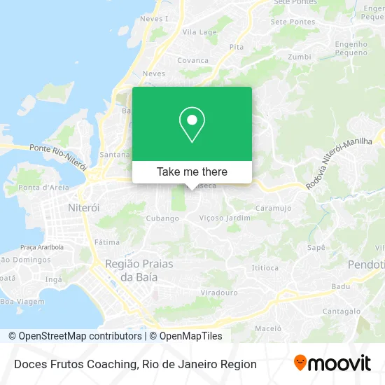 Doces Frutos Coaching map