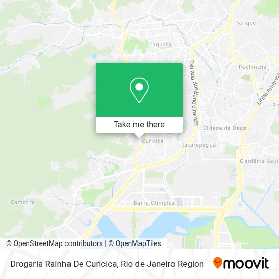 Drogaria Rainha De Curicica map