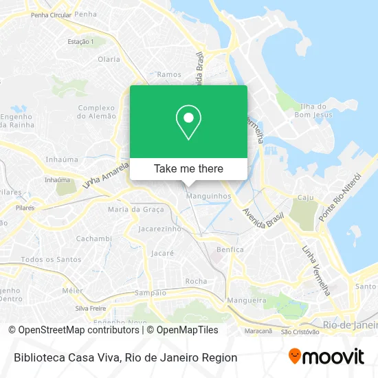 Biblioteca Casa Viva map
