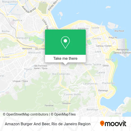 Amazon Burger And Beer map