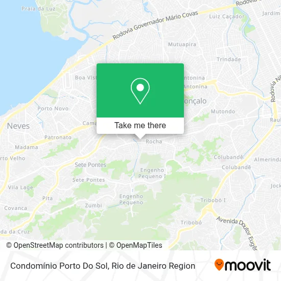 Condomínio Porto Do Sol map