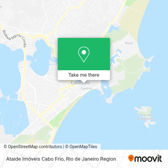 Ataide Imóveis Cabo Frio map