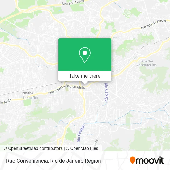 Rão Conveniência map
