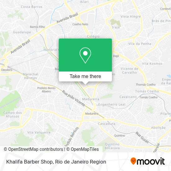 Khalifa Barber Shop map